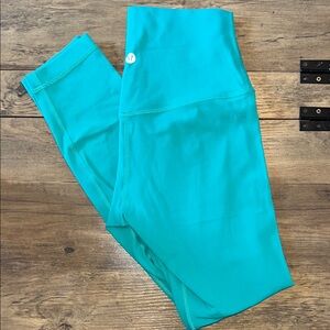 lululemon athletica teal Leggings